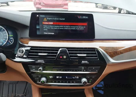 2018 BMW 530E xDrive Iperformance z USA, uszkodzony, nr VIN WBAJB1C52JB085079